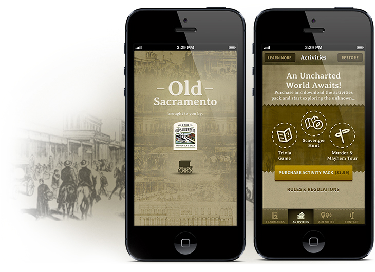 Davis Downtown iPhone App Davis Downtown iPhone App