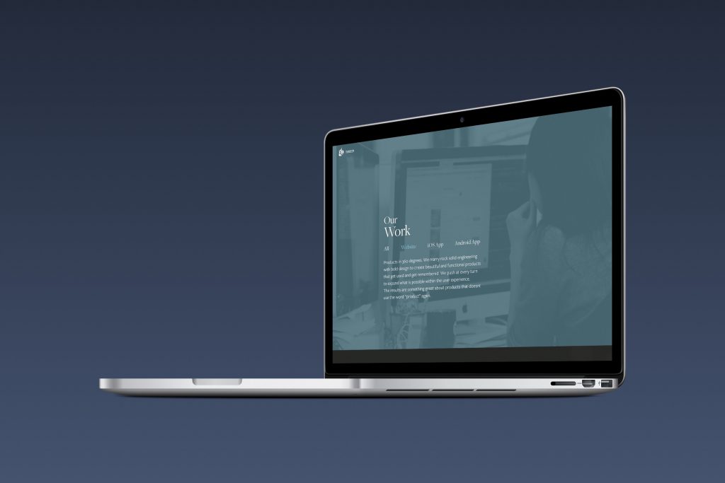sneak peek of the new site