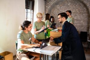 Marketing for Nonprofits with storytelling team