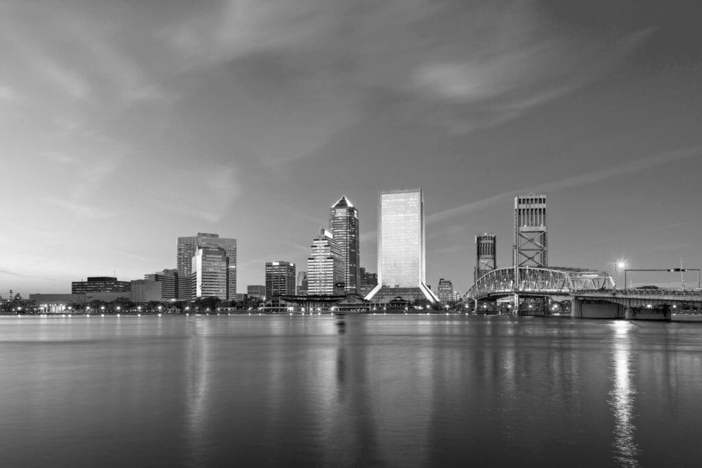 Jacksonville digital marketing company - city skyline