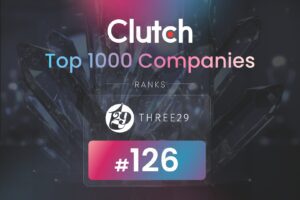 Three29 listed on Clutch 1000 2025 announcements