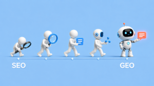 SEO to GEO character evolution